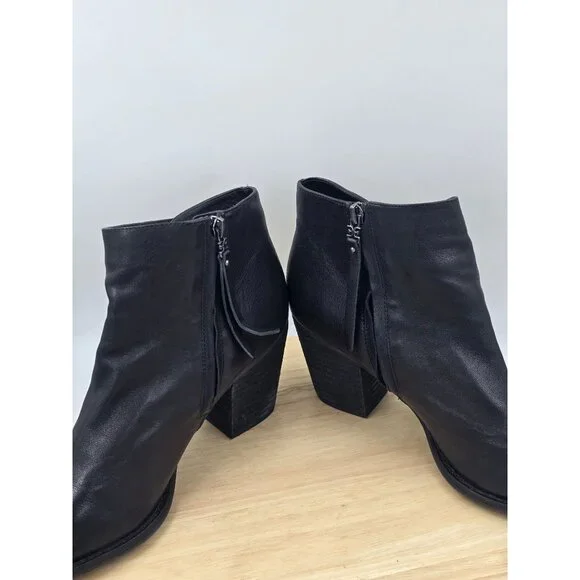 Sam Edelman Mariella Leather Bootie Womens Sz 10M - Picture 5 of 10